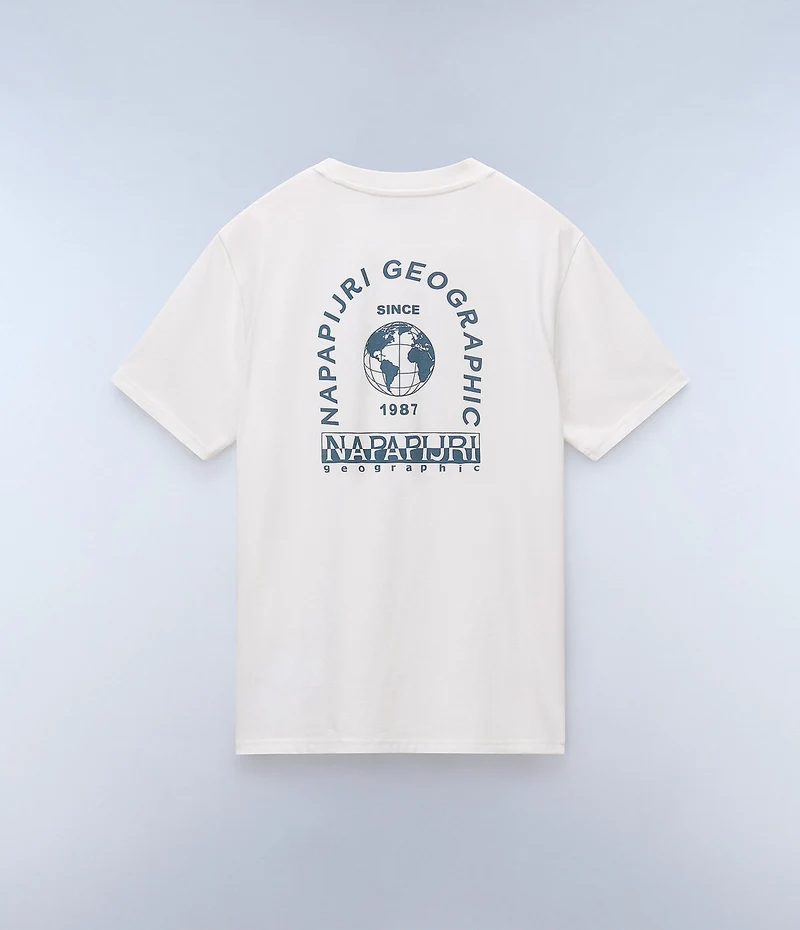 Napapijri Herr Dati T-shirt - Vit