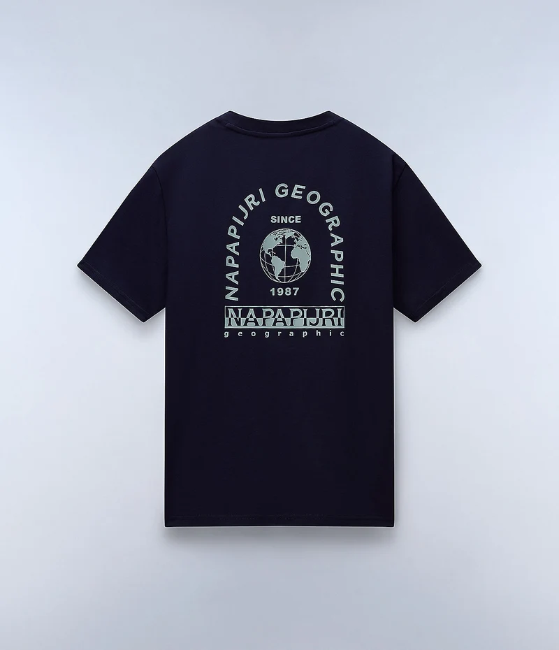 Napapijri Herr Dati T-shirt - Marinblå