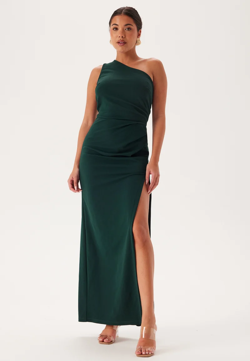 One Shoulder Maxi Dress