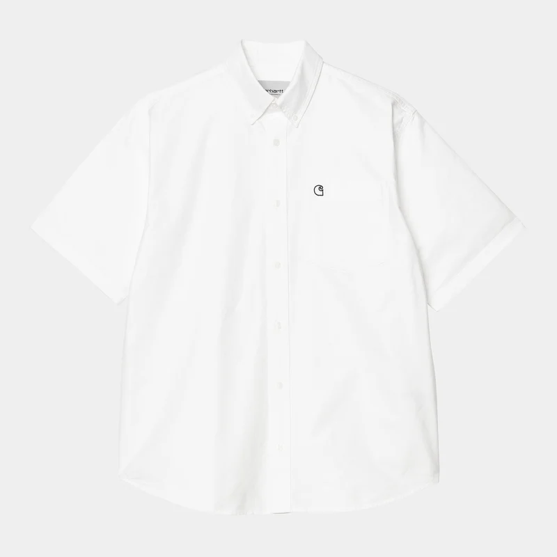 Carhartt WIP Braxton skjorta för män - Vit