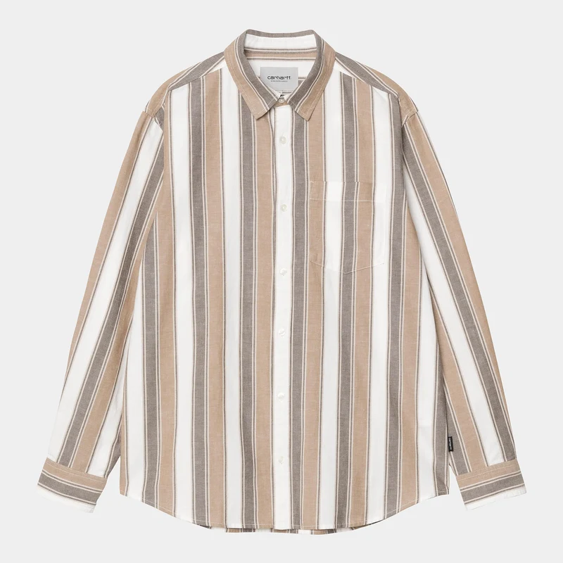 Carhartt WIP Herr Kendricks Stripe Shirt - Liberica