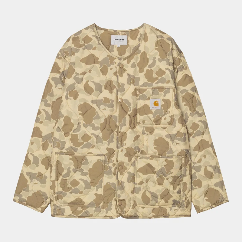Carhartt WIP Skyton Liner för män - Camo Duck Desert