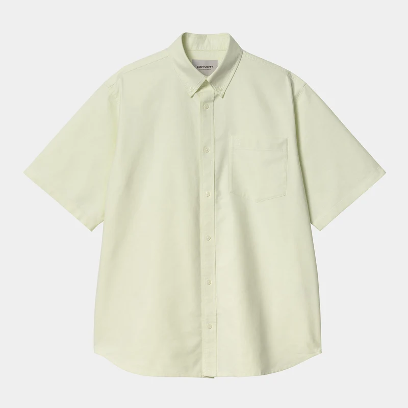 Carhartt WIP Braxton skjorta för män - Air Green