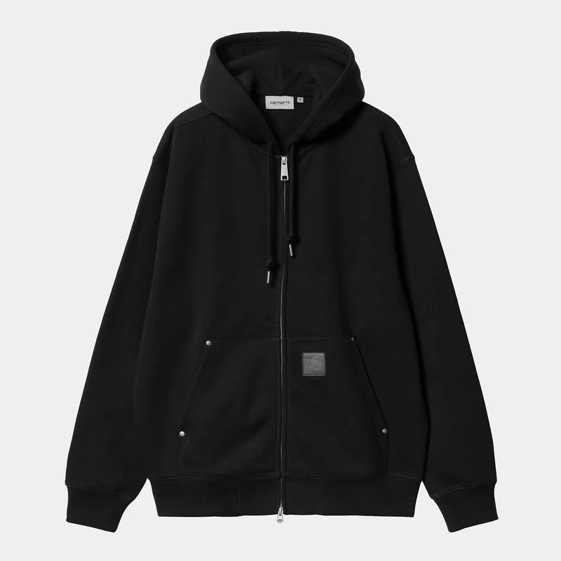 Carhartt WIP Herr Eldon Sweat Jacket Hoodie - Svart