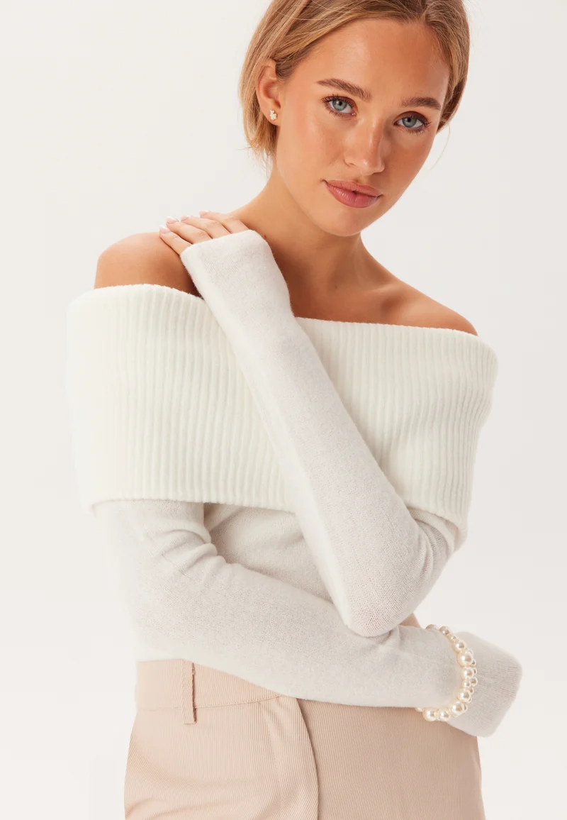 Pcriko Ls Off Shoulder Knit