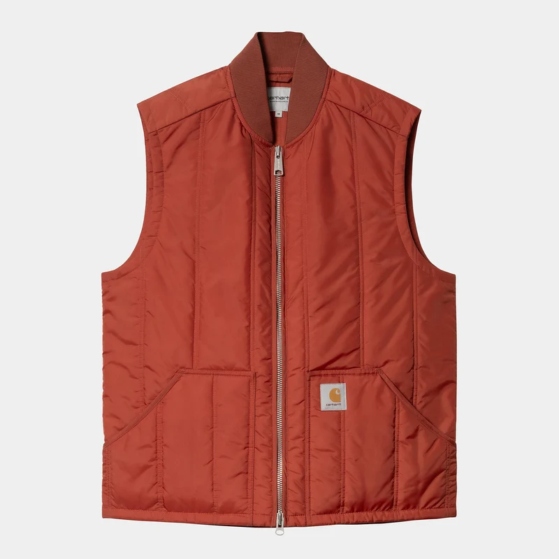 Carhartt WIP Herr Lachlan Väst Liner - Vermillion