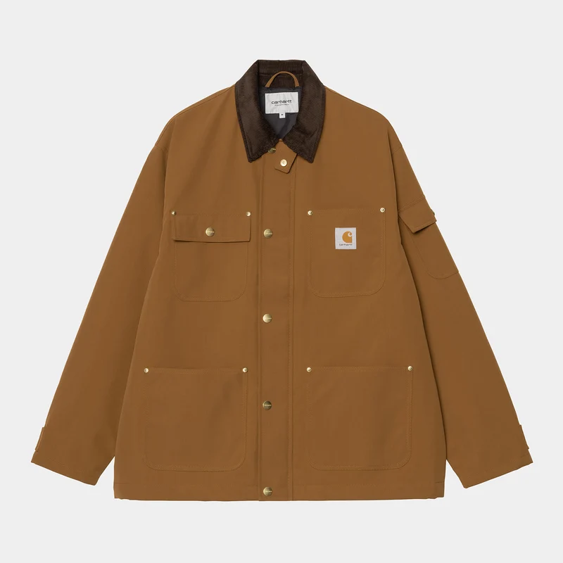 Carhartt WIP Clapton jacka för män - Hamilton Brown / Tobacco