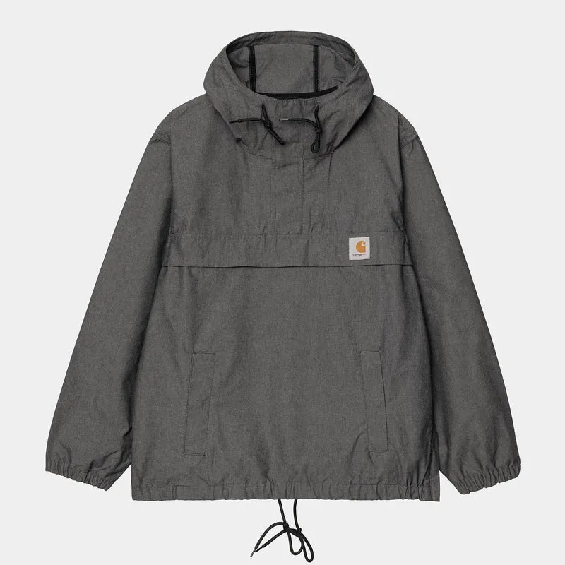 Carhartt WIP Blake Pullover Jacka för män - Svart Sköljd
