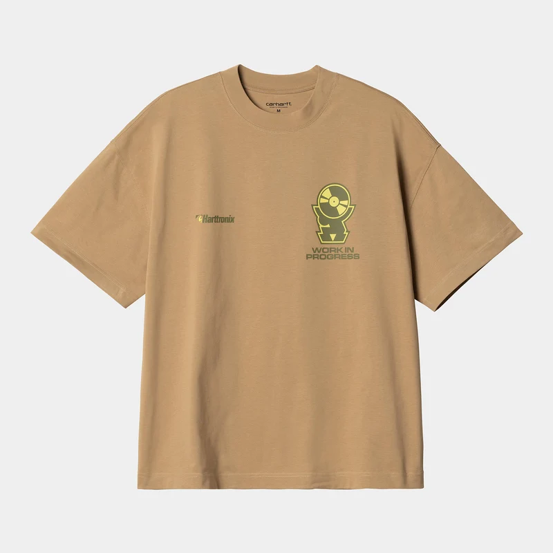 Carhartt WIP Herr Harttronix T-shirt - Dusty Hamilton Brown