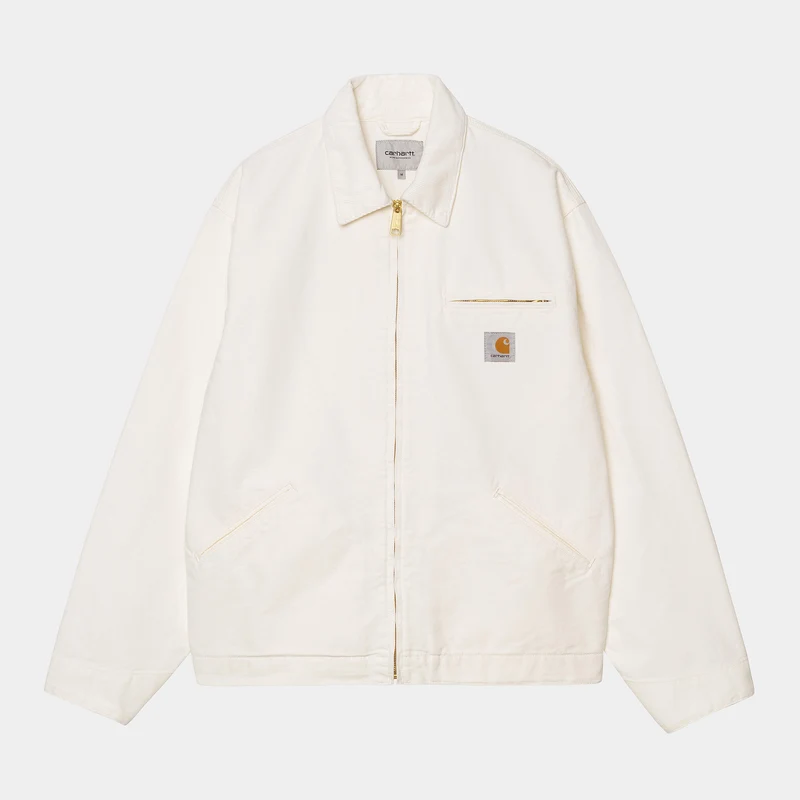 Carhartt WIP Herr OG Detroit Jacka - Vaxåldrad kanvas