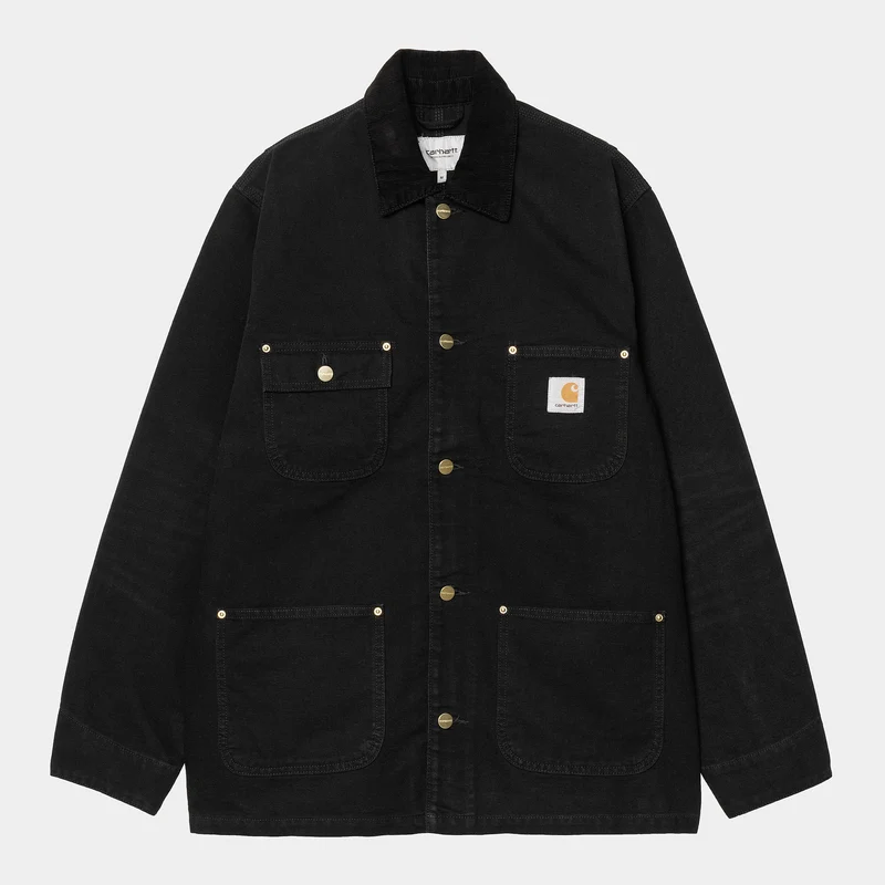 Carhartt WIP Herr OG Chore Aged Canvas Jacka - Svart