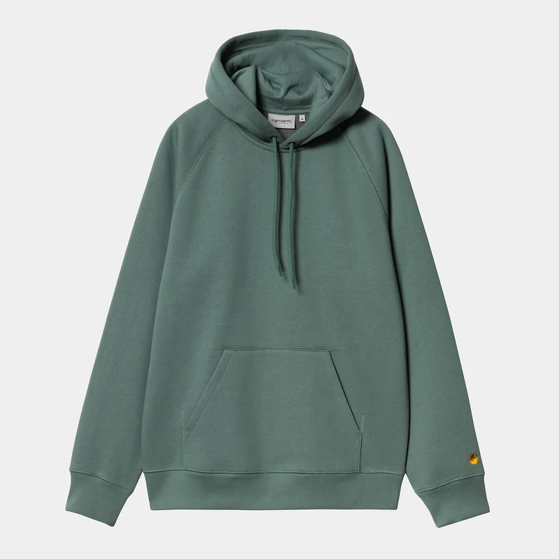 Carhartt WIP Chase hoodie för herr - Silver Pine