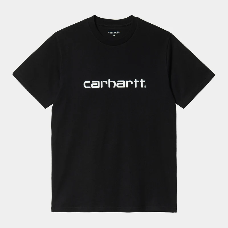 Carhartt WIP Man Script kortärmad T-shirt - Svart