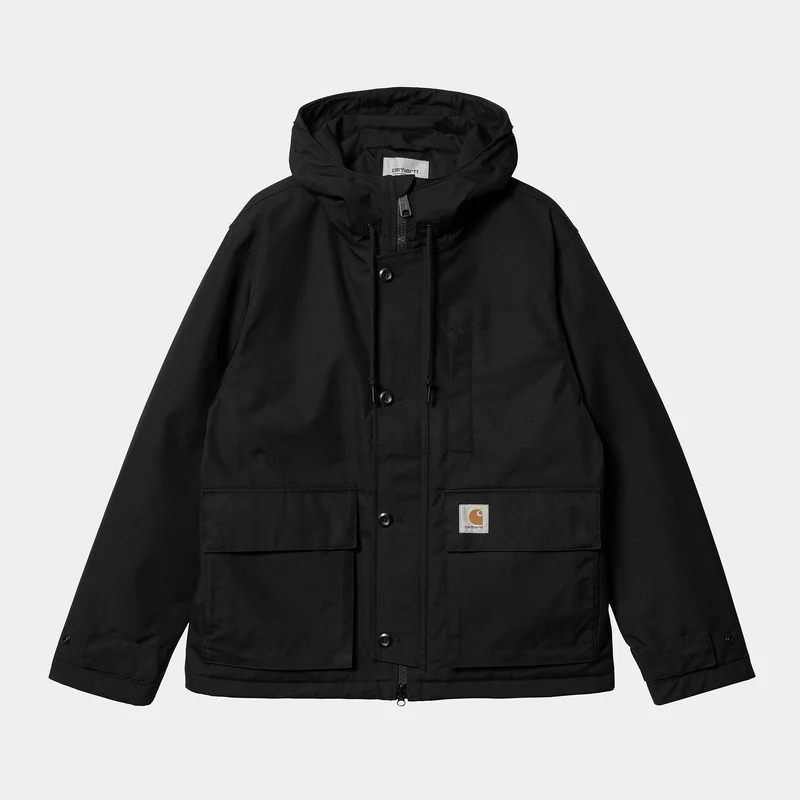 Carhartt WIP Herr Valley Jacka - Svart