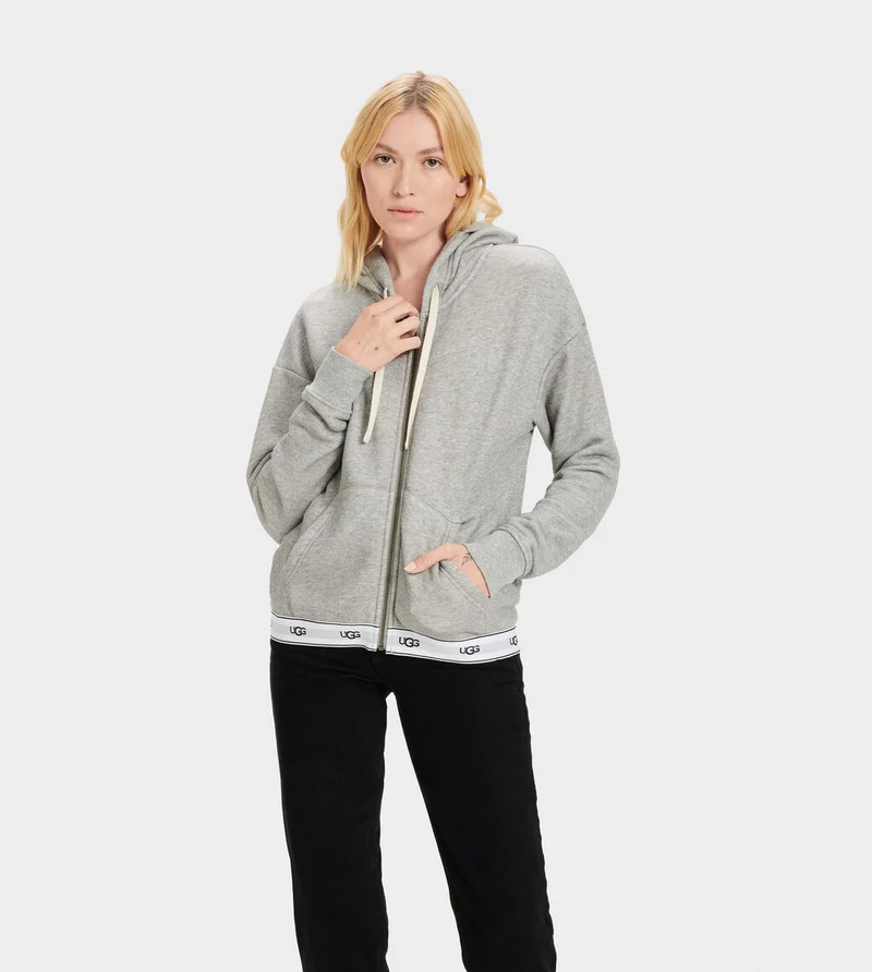 UGG Dam Sena Hoodie - Grå Ljung