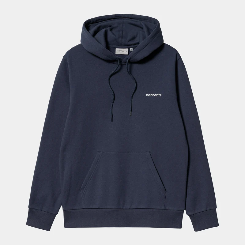 Carhartt WIP Script Embroidery Hoodie - Enzian