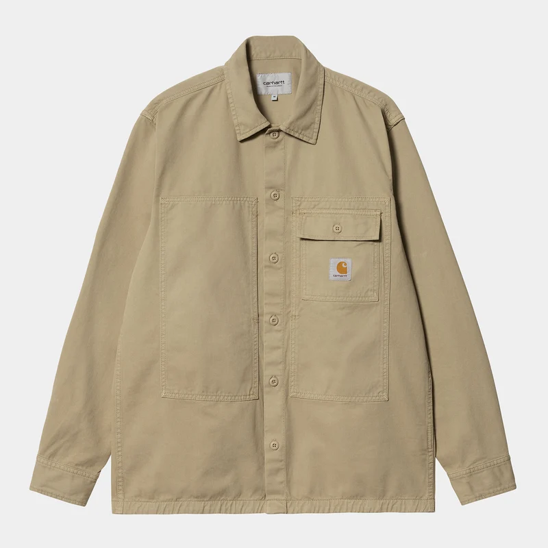 Carhartt WIP Långärmad Charterskjorta för män - Ammonit