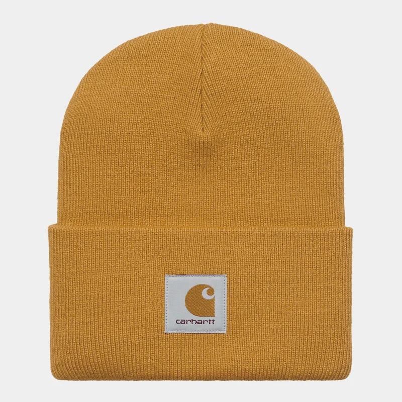 Carhartt WIP Unisex akrylklockahatt - ockra