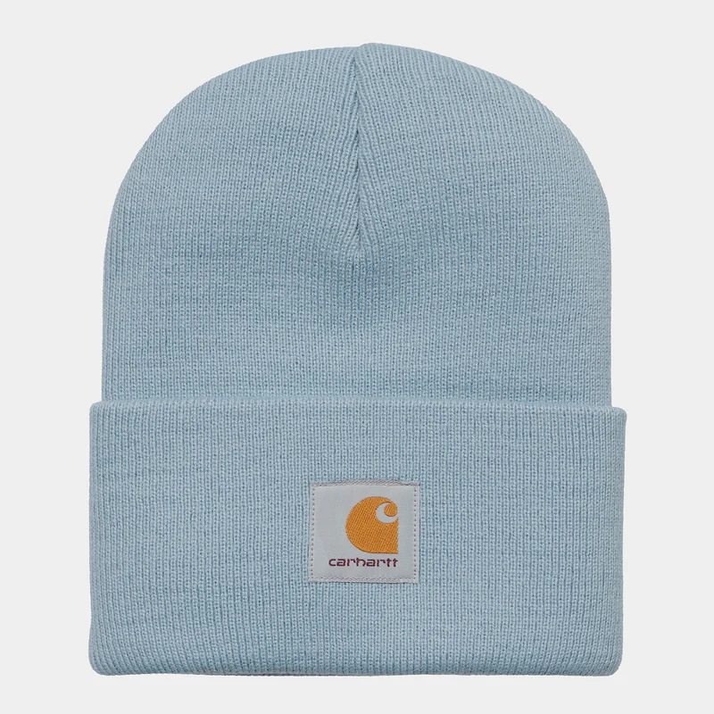 Carhartt WIP Unisex akrylklockahatt - Misty Sky