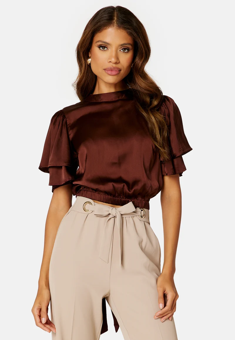 Doreen butterfly sleeve blouse