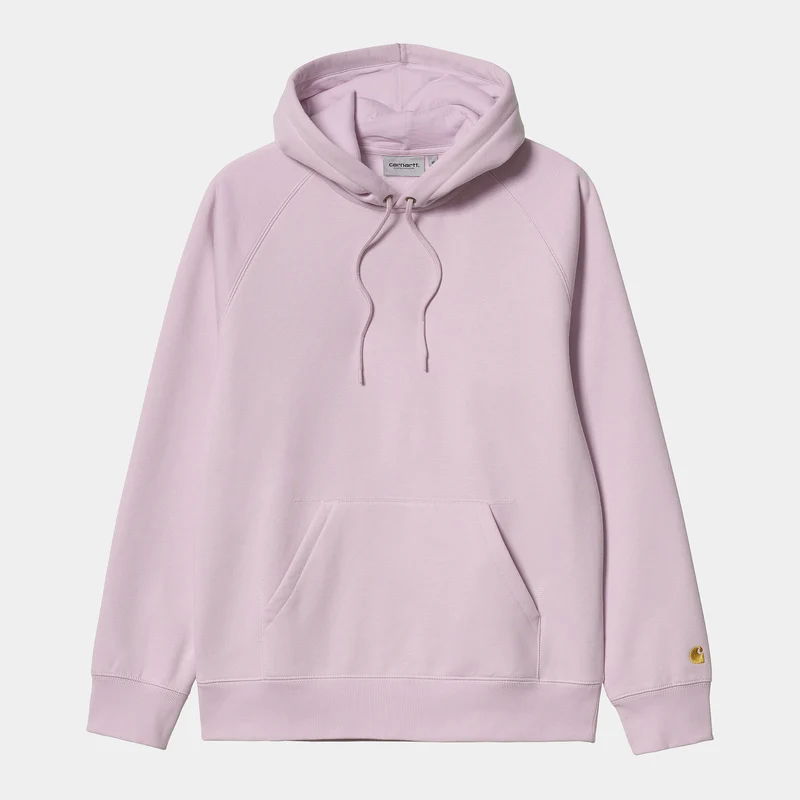 Carhartt WIP Chase hoodie för herr - blek kvarts / guld