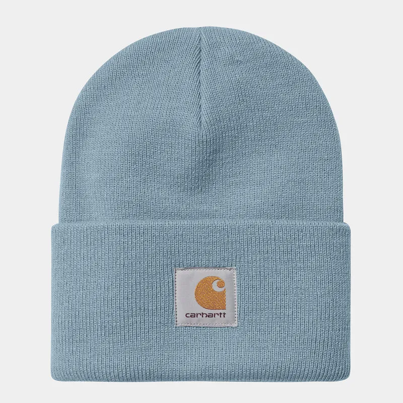 Carhartt WIP Unisex akryl klockhatt - frostat blå
