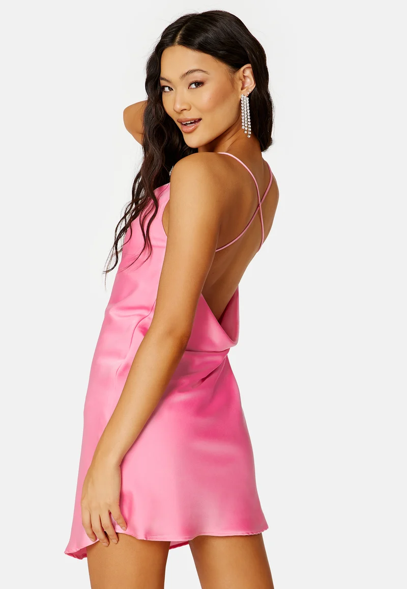Primrose Satin Strap Dress