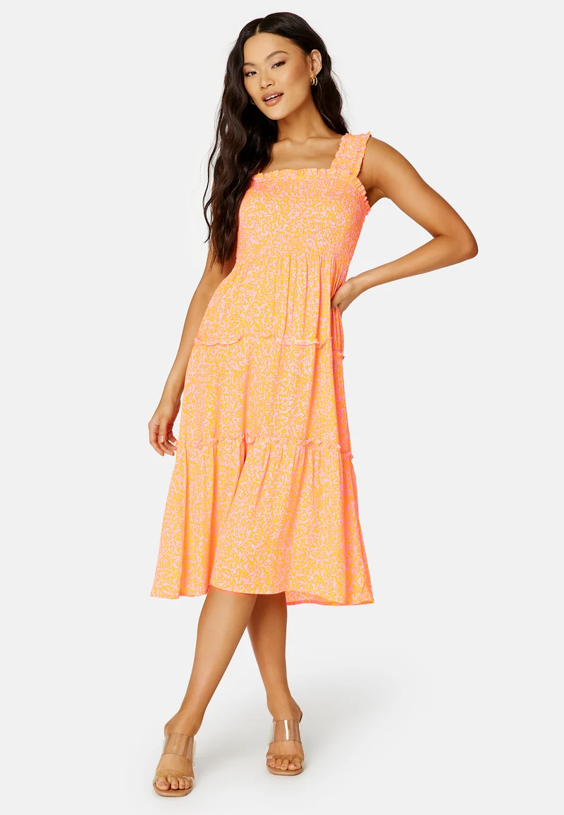 Jenny SL Smock Calf Dress