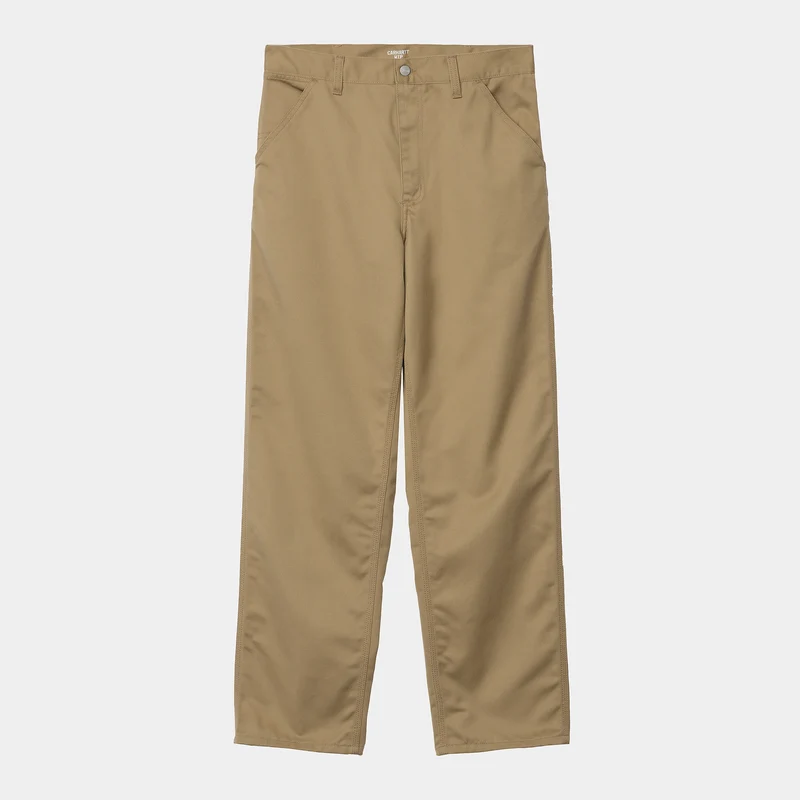 Carhartt WIP Herr Simple Pant - Sköljt läder