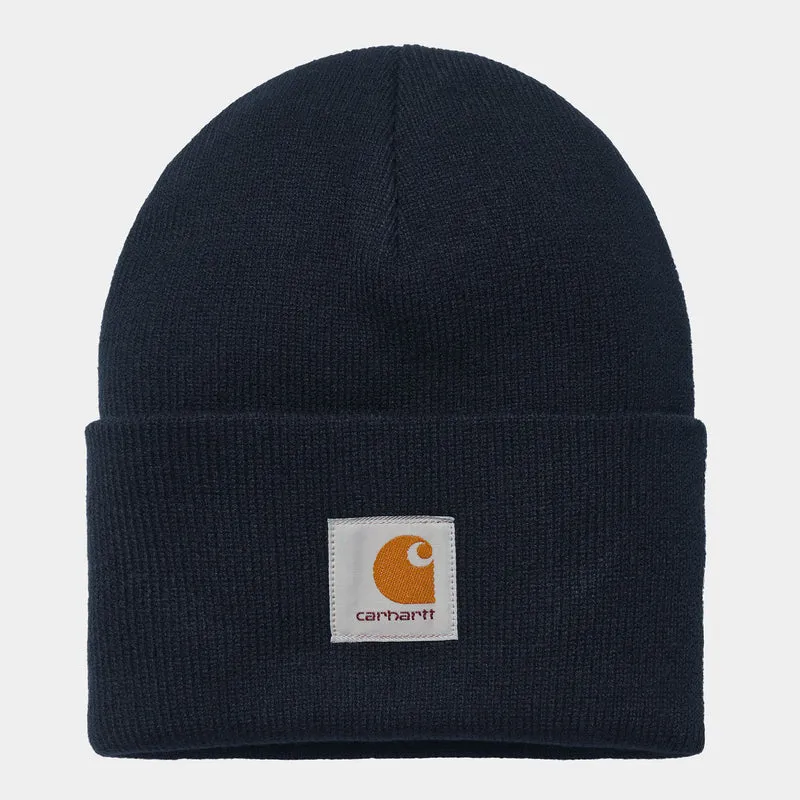 Carhartt WIP Unisex akryl klockhatt - mörk marinblå