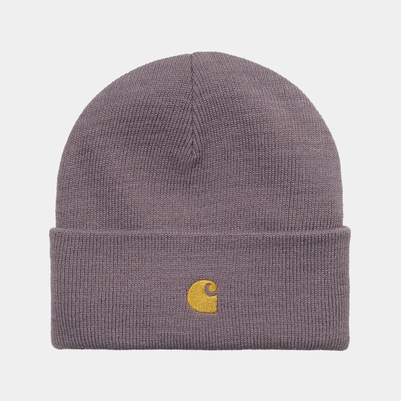 Carhartt WIP Unisex Chase Beanie - Misty Thistle