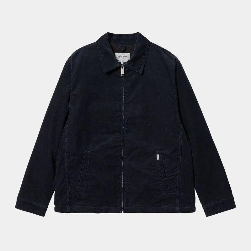 Carhartt WIP Modulär jacka för män - Dark Navy Rinsed