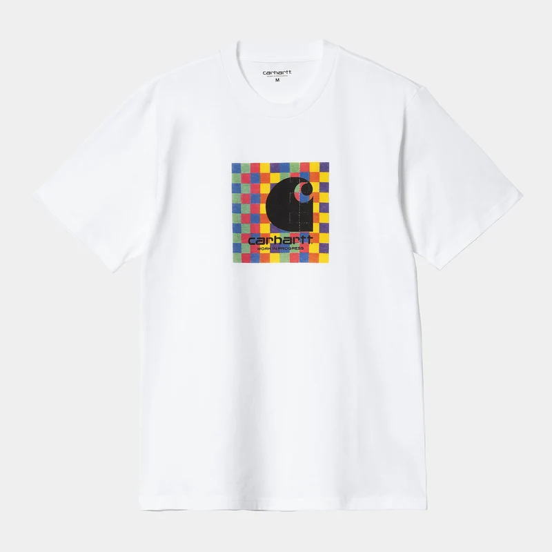 Carhartt WIP Herr Nice Trip kortärmad T-shirt - Vit