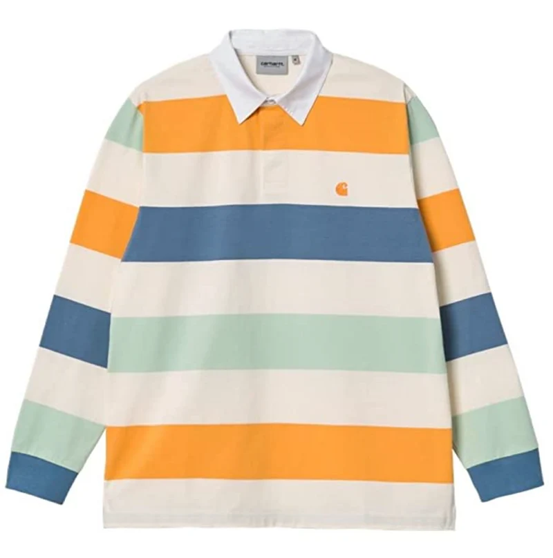 Carhartt WIP Långärmad Henwich Rugbytopp för män - Vax