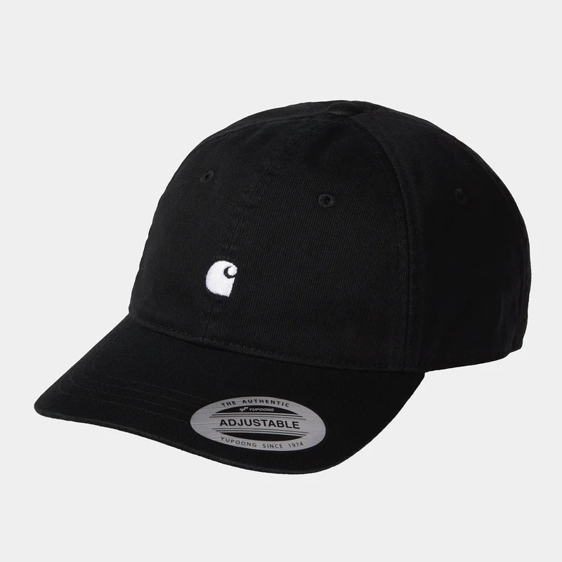 Carhartt WIP Unisex Madison Keps - Svart / Vit