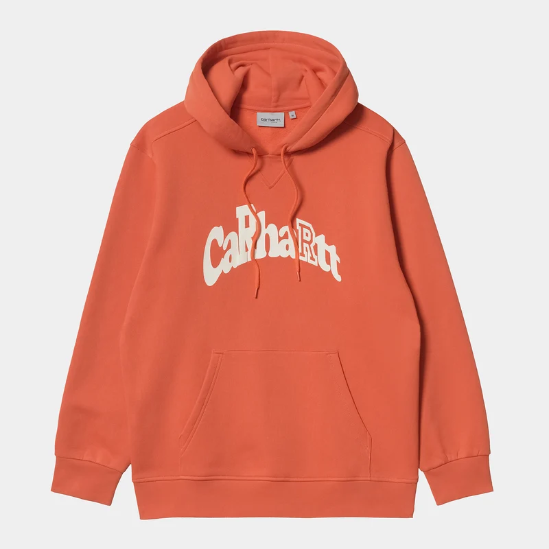 Carhartt WIP Herr Amherst Sweat Hoodie - Elba / Wax