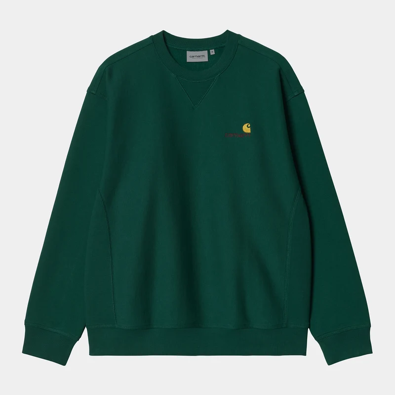 Carhartt WIP Herr American Script Träningstopp - Häck