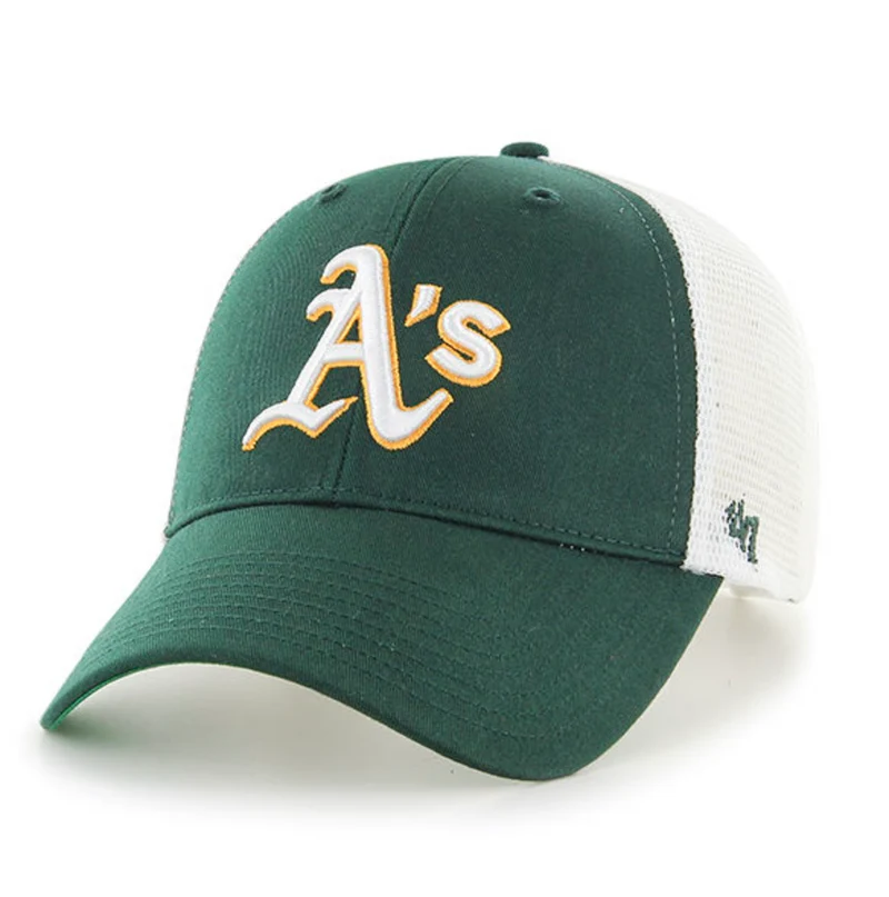 '47 Märke Unisex Oakland Athletics Trucker Keps - Royal Green