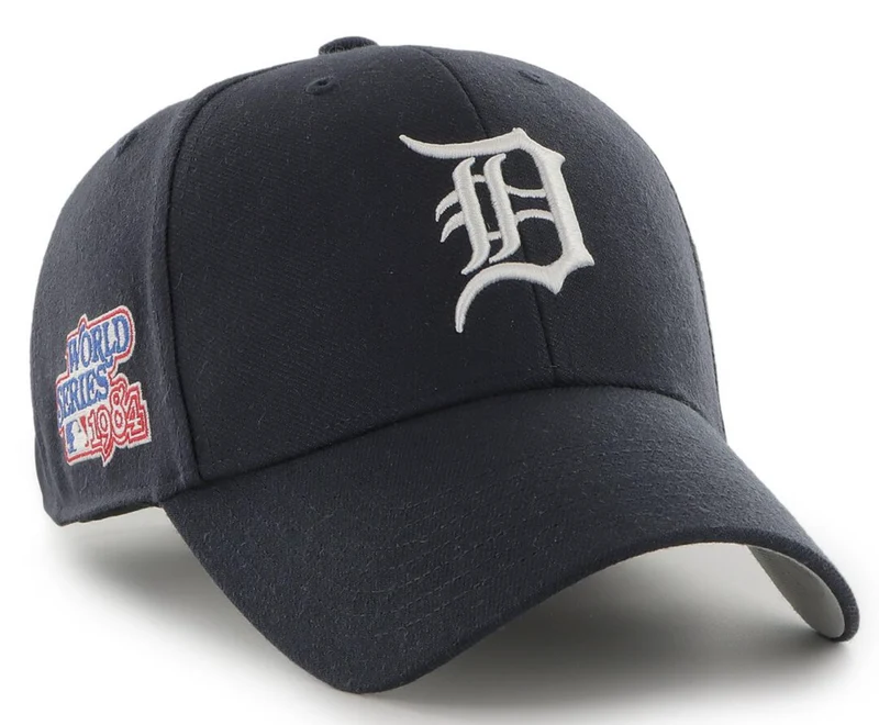 '47 Märke - Detroit Tigers World Series Keps - Marinblå