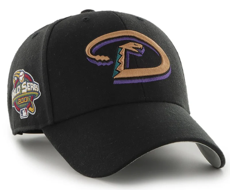 47 märke unisex Arizona Diamondbacks World Series Keps - Svart