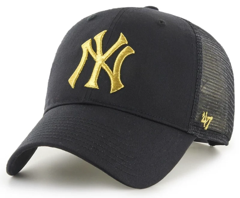 '47 Märke Unisex New York Yankees Trucker Keps - Svart / Guld