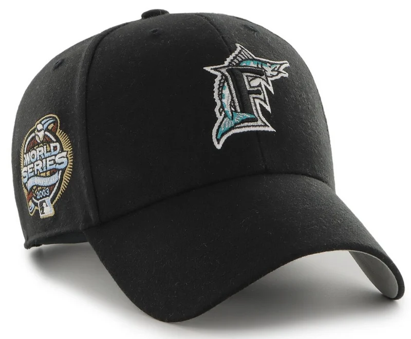 '47 Märke Unisex Miami Marlins MVP Keps - Svart