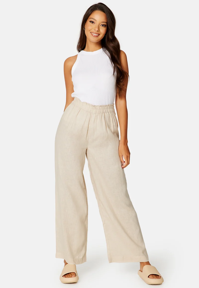Onltokyo Linen Blend Pant