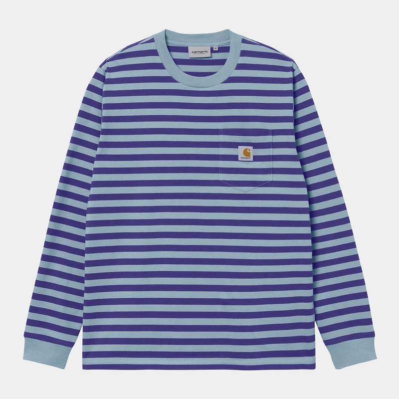 Carhartt WIP Scotty Long Sleeved Pocket T-Shirt för män - Razzmic
