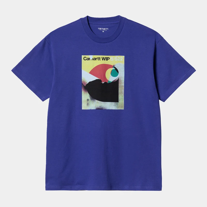 Carhartt WIP Kortärmad herr T-shirt i ekologisk bomull med bokomslag - Razzmic