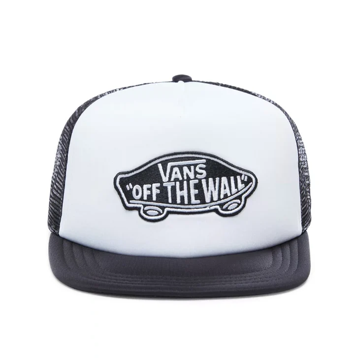 VANS Unisex Classic Patch Trucker Keps - Vit / Svart