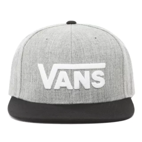 VANS Unisex Drop V Snapback Keps - Grå