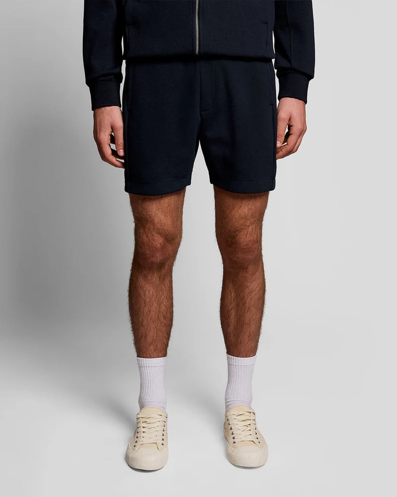 Lyle & Scott Herr Träningsshorts i bomullsblandning | Mörkblå