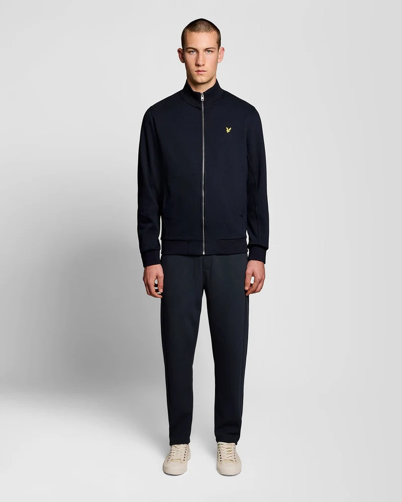 Lyle & Scott Träningsbyxor i bomullsblandning för män | Mörkblå