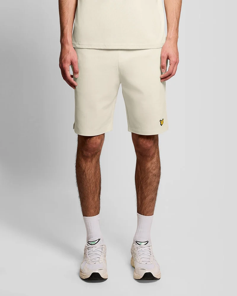 Lyle & Scott Herr Sport Lätta Mjukishorts | Vit Grå